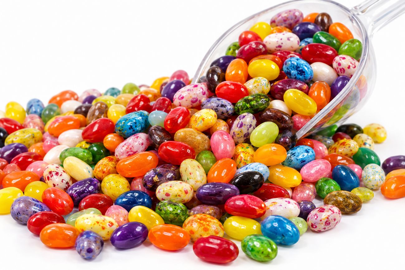 Assorted gourmet jelly beans