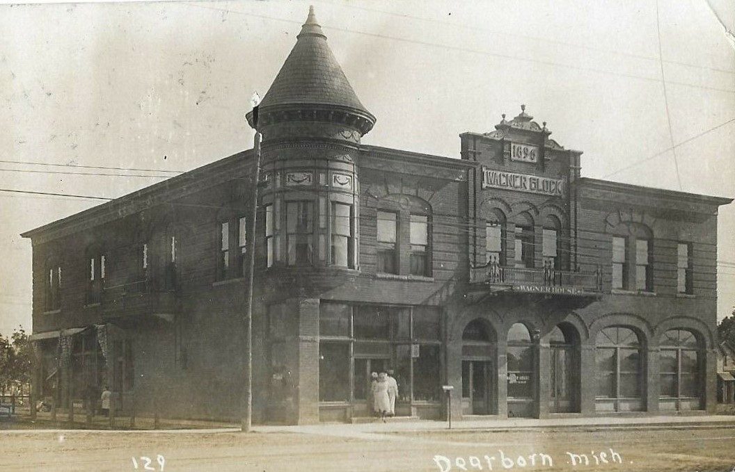 Dearborn, Michigan postcard from 1912